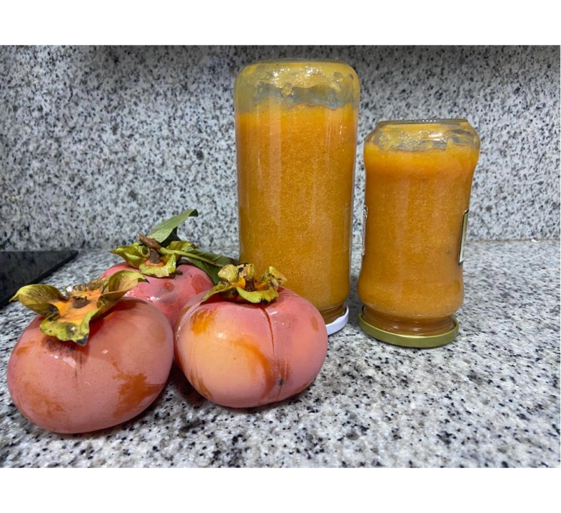MERMELADA DE CAQUIS CON THERMOMIX