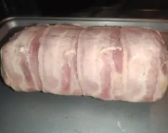 Step <p>Con el vaso limpio pon el agua, sitúa el Varoma en su posición y programa 45 min/Varoma/vel 2. Una vez finalizado el tiempo retira el Varoma y, con cuidado de no quemarte, retira el film transparente, desmolda la terrina y colócala en una fuente de horno. Vacía el vaso.</p> illustration