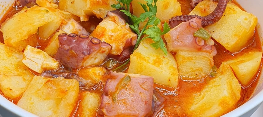 MARMITAKO DE PULPO EN THERMOMIX ®
