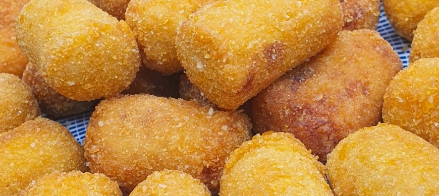 CROQUETAS DE POLLO Y JAMON SIN GLUTEN EN THERMOMIX ®