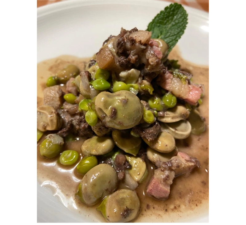 FAVES I PÈSOLS A LA CATALANA AMB THERMOMIX