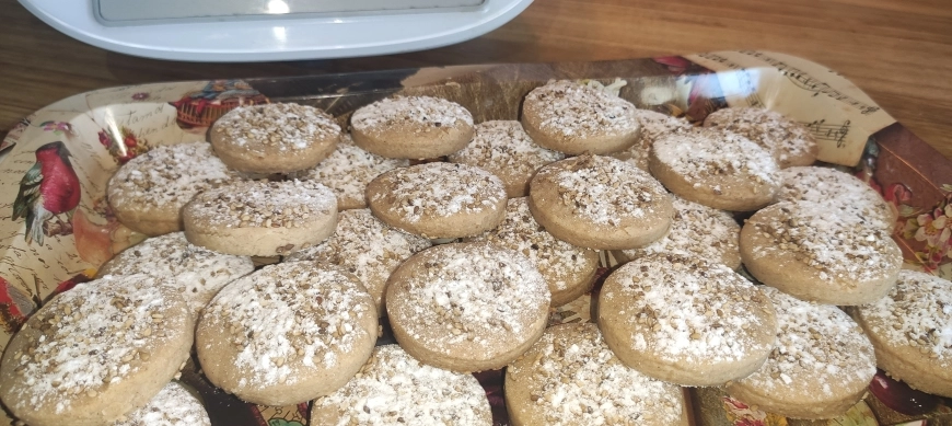 Recetas Imprescindibles: POLVORONES DE ACEITE DE OLIVA Y CANELA