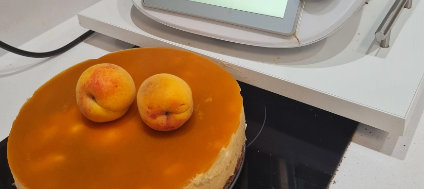 Recetas contra el calor: Pastel frio de Mousse de Albaricoque