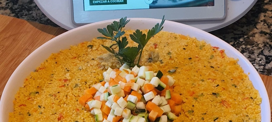 CUSCUS DE VERDURAS EN THERMOMIX ®