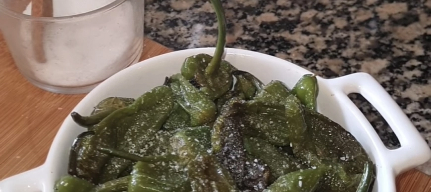 PIMIENTOS PADRON EN ALTA TEMPERATURA EN THERMOMIX ®