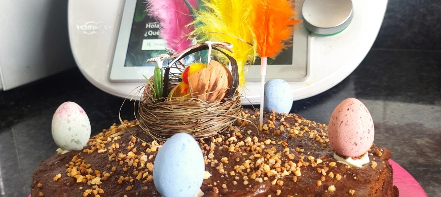 Tarta saludable sin harina y sin azúcar