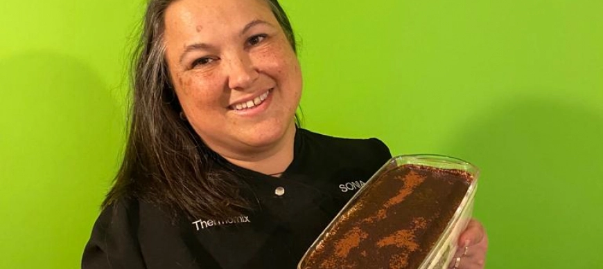 TIRAMISÚ... SIN GLUTEN Y SIN LACTOSA en Thermomlx