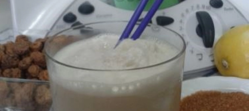 Horchata sin remojar las chufas... con Thermomix