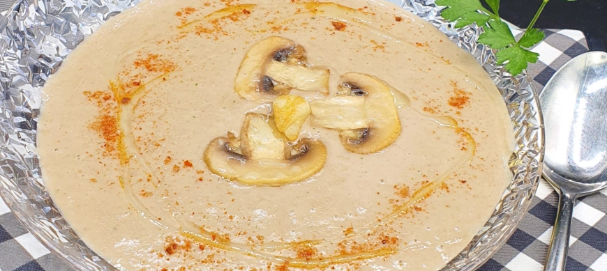 CREMA DE CHAMPIÑONES EN THERMOMIX ®