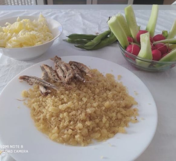 MIGAS DE HARINA DE SÉMOLA