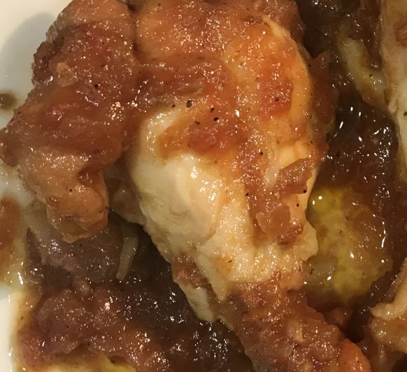 Pollo de la abuela