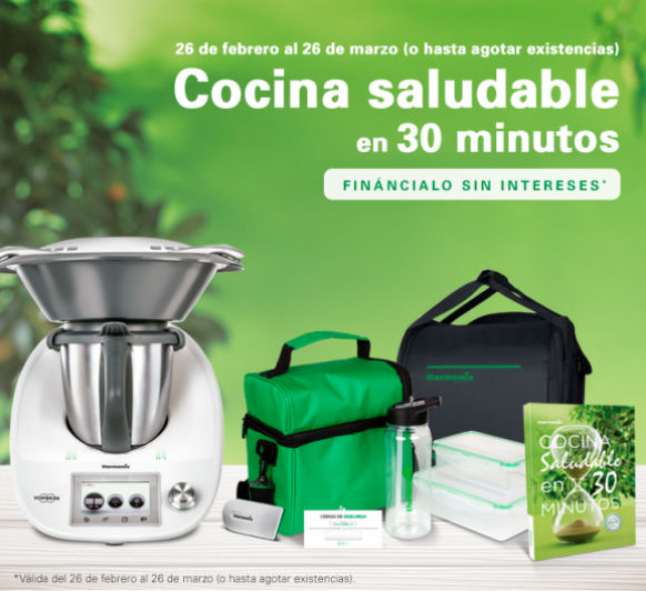 EDICIÓN COCINASALUDABLE EN 30 MIN ''FINANCIACIÓN SIN INTERÉS''