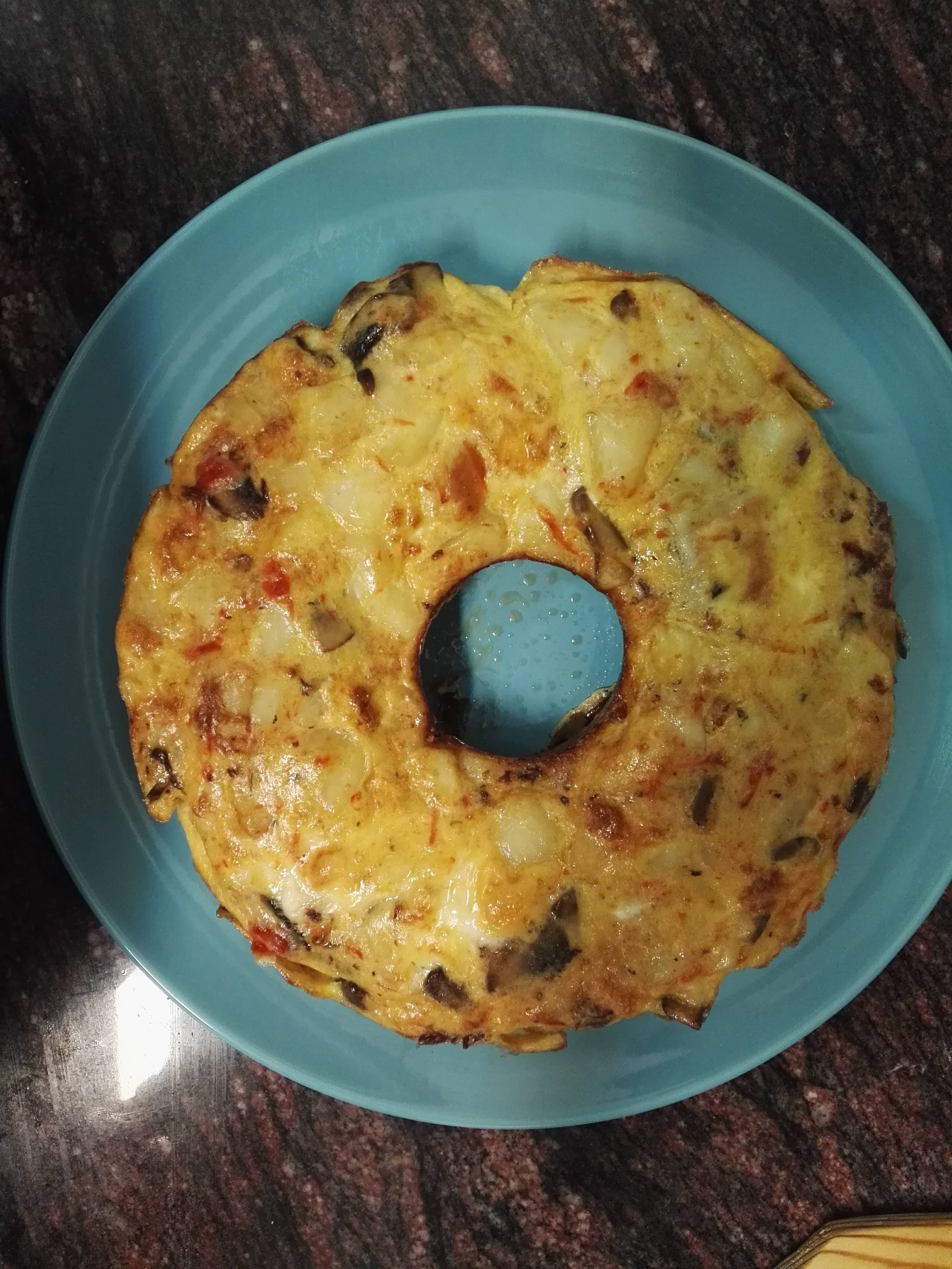 Tortilla de verduras al horno - Verduras, hortalizas y ensaladas - Blog