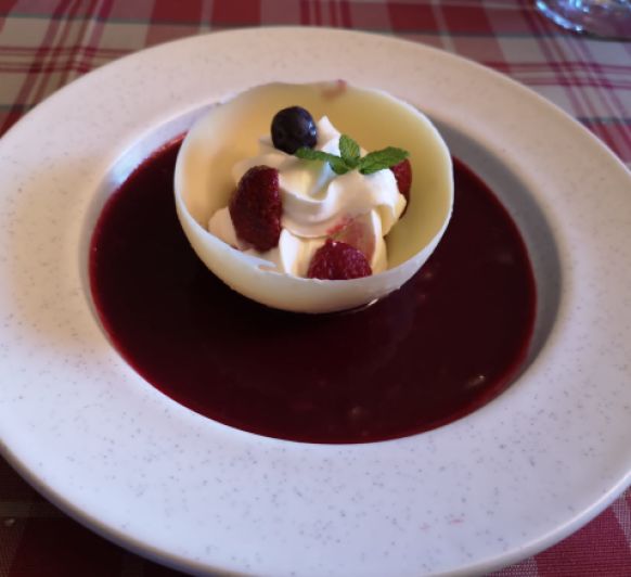 Sinfonía de frutos rojos y mascarpone