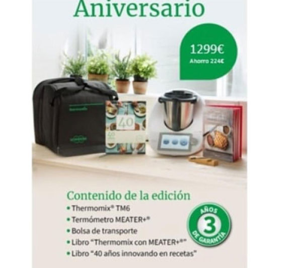 NUEVA EDICIÓN Thermomix® TM6 + MEATER