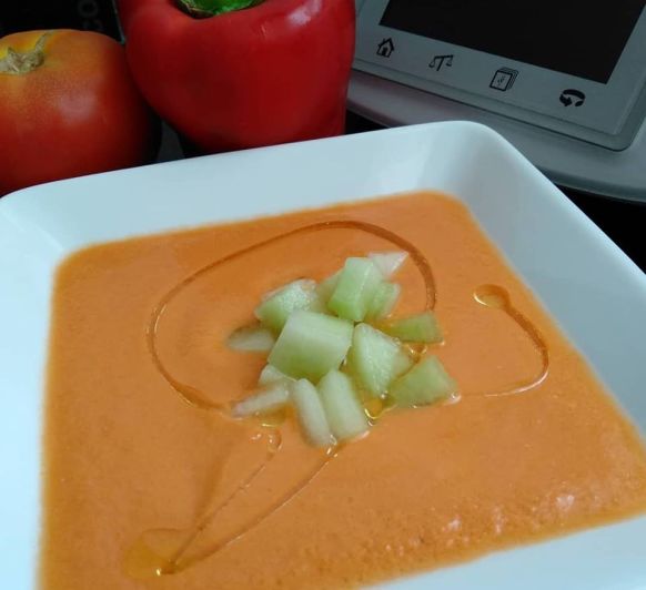 Fácil, fresco y rápido (1): Gazpacho de melón