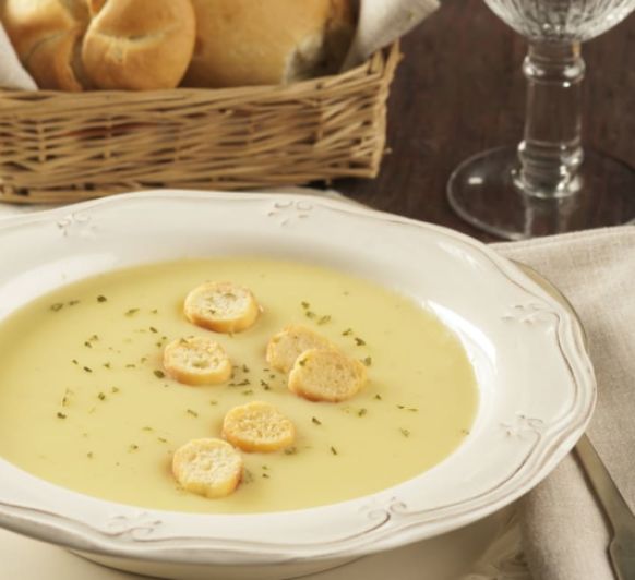 CREMA DE INVIERNO DE PATATAS Y CEBOLLA EN Thermomix®