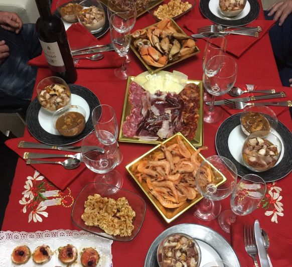 Entrantes fin de año.