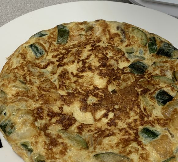 Tortilla de calabacín Thermomix® y vídeo