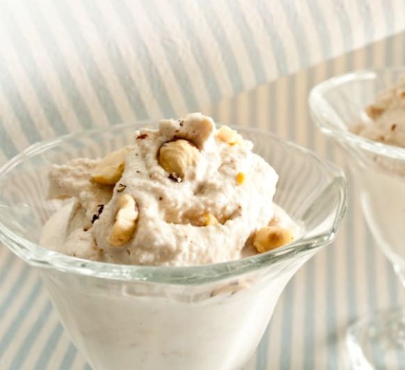 Helado rápido de avelanas