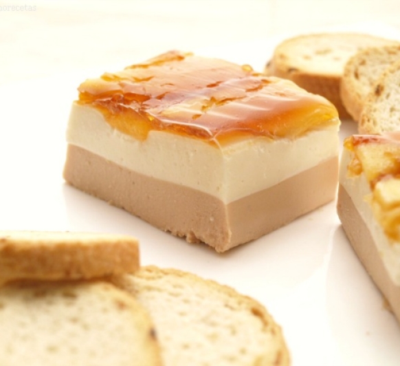 Lista 100+ Foto mousse de foie y queso de cabra con manzanas caramelizadas El último