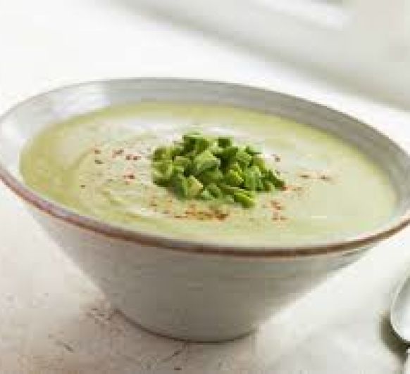 CREMA DE AGUACATE Y MANZANA