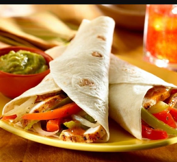 FAJITAS DE POLLO AL VAROMA TEX-MEX