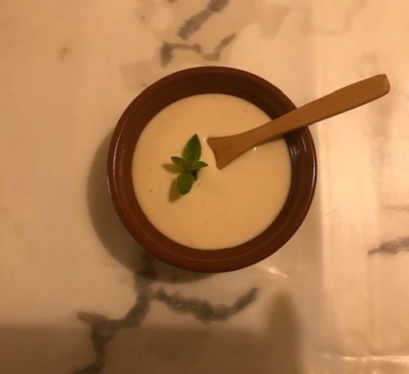 Salsa de queso gorgonzola