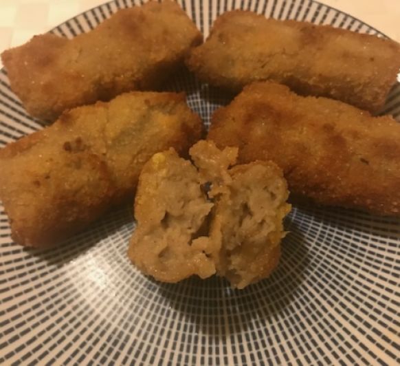 Croquetas veganas de setas