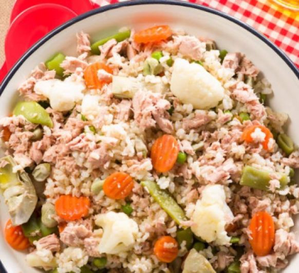 ENSALADA DE ARROZ INTEGRAL