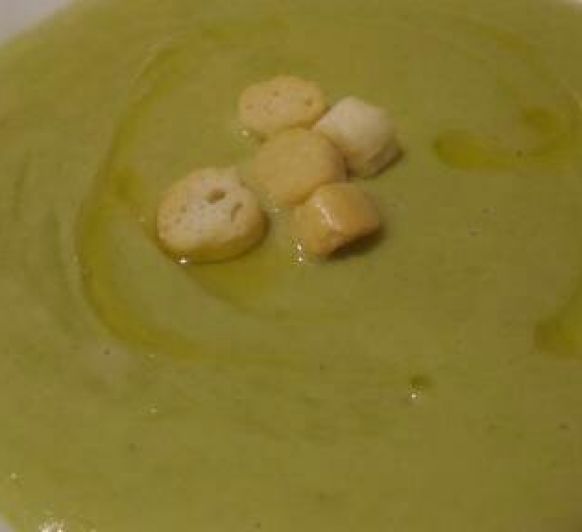 ''Mi crema'' de judías verdes y patatas