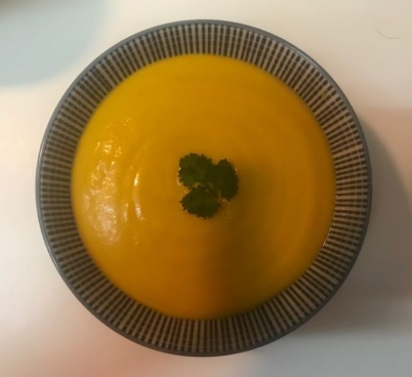 Crema de zanahoria y jengibre en Thermomix®