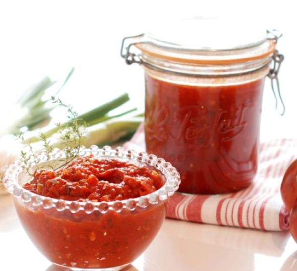 Salsa de tomate estilo italiano