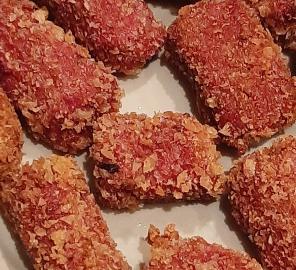 croquetas de remolacha roja (50 unidades aprox.)