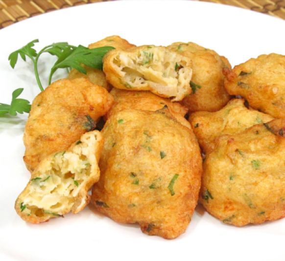 Buñuelos de bacalao