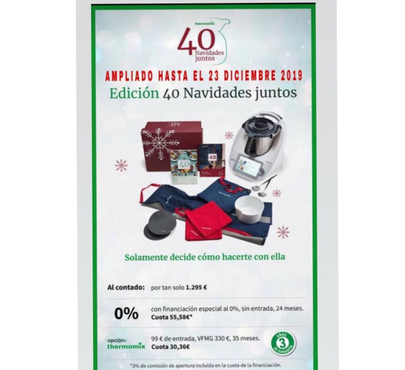 EDICIÓN Thermomix® NAVIDAD con financiación 0%