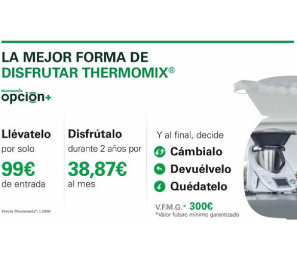 Disfruta de Thermomix® , esta Navidad, con OPCIÓ+