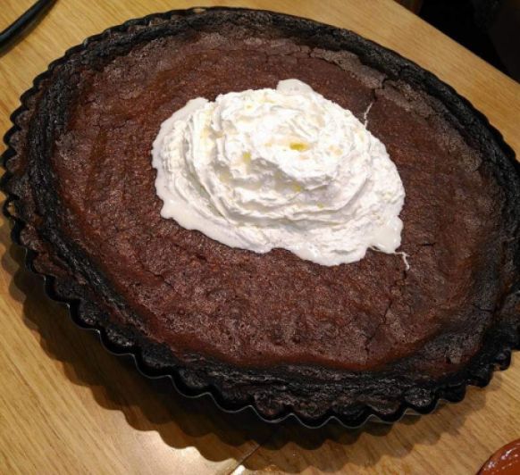 Pastel de chocolate de la película