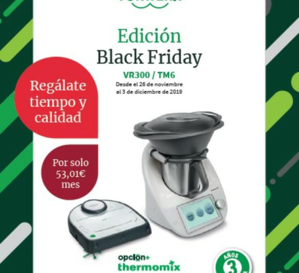 BLACK FRIDAY CON Thermomix® Y KOBOLD SOLO 1 SEMANA